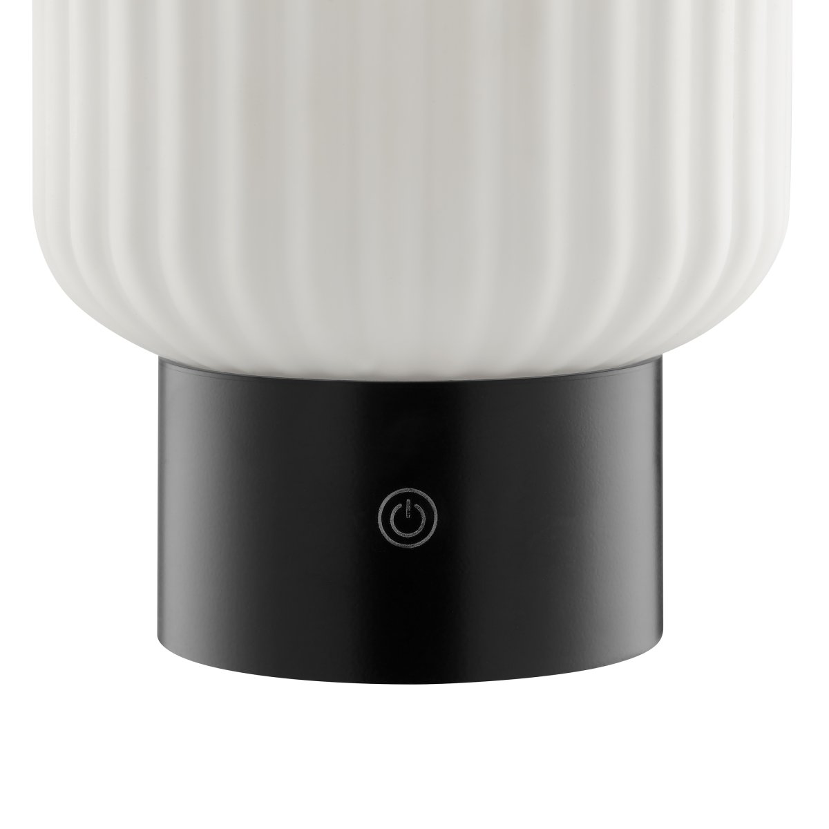 Sarastro 14cm Noir portable De Brilliant - Sarastro est une lampe portable et rechargeable en verre et plastique, au style moderne et élégant.