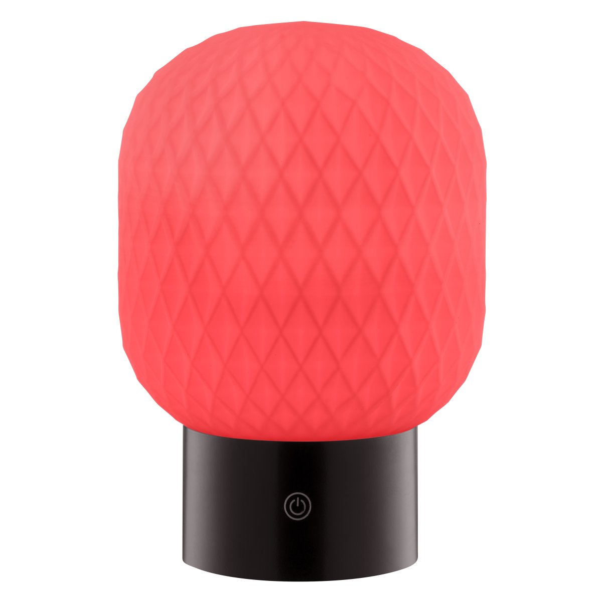 Sarastro 20cm Noir portable De Brilliant - Sarastro est une lampe portable et rechargeable en verre et plastique, au style moderne et élégant.
