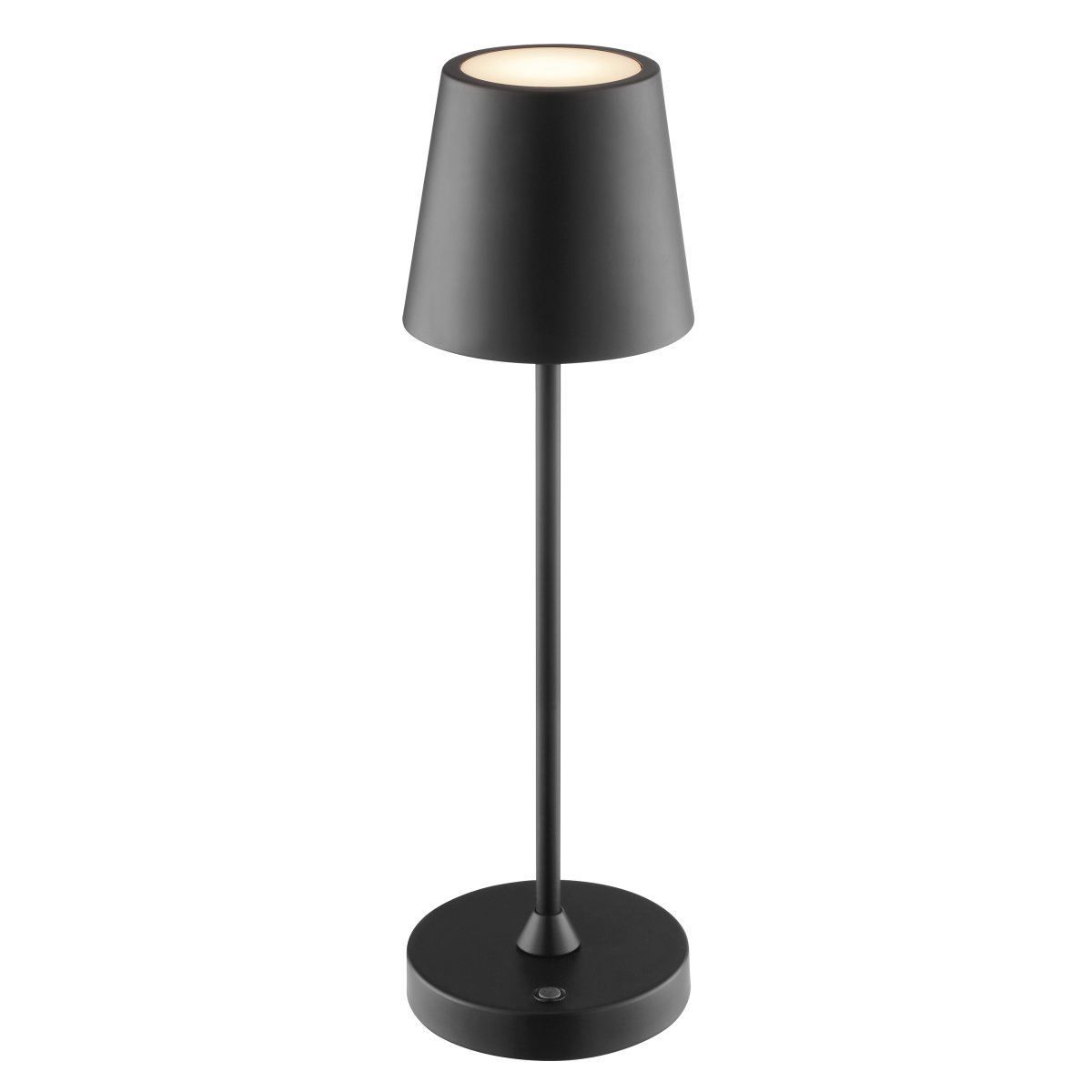 Elora 37cm Noir portable De Brilliant - Cependant, pour une longue durée de vie, il est conseillé de la ranger et de la recharger à l'intérieur.