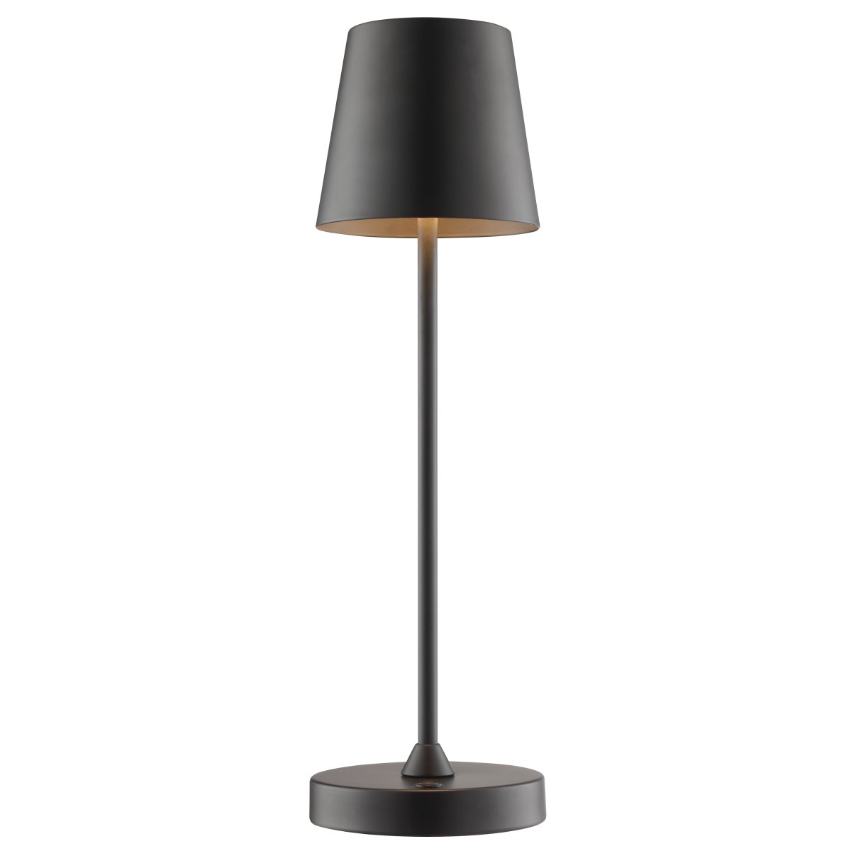 Elora 37cm Noir portable De Brilliant - Cependant, pour une longue durée de vie, il est conseillé de la ranger et de la recharger à l'intérieur.