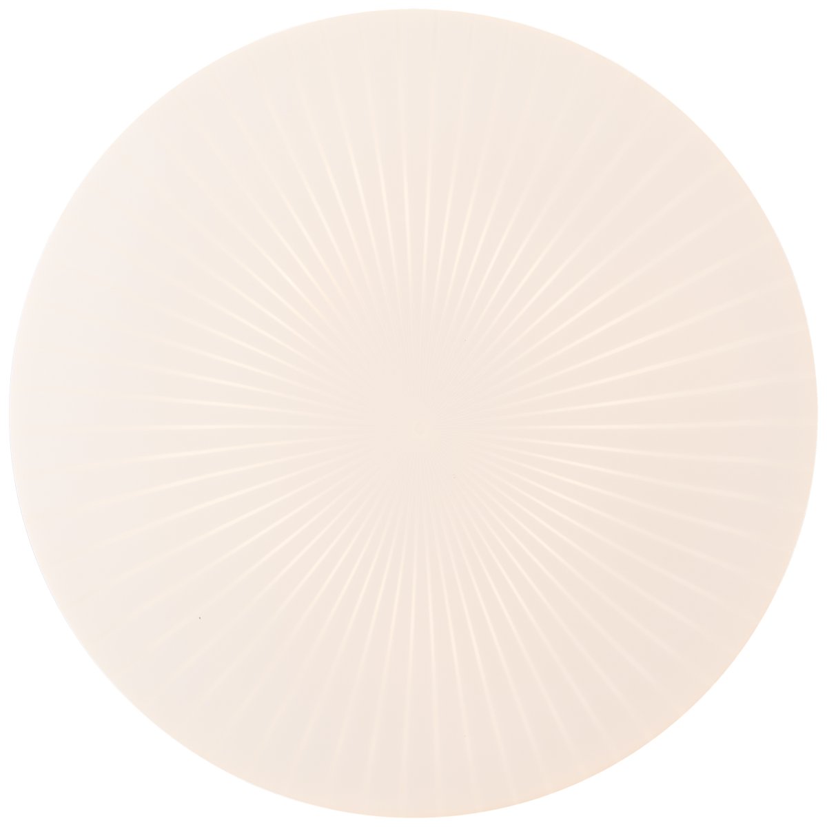 Fenja Ø34 Blanc plafonnier De Brilliant - La source lumineuse LED intégrée produit une lumière blanc chaud (3000 K) et une luminosité de 2600 lumens, idéale pour créer un environnement agréable et lumineux, comme un couloir ou une cuisine.