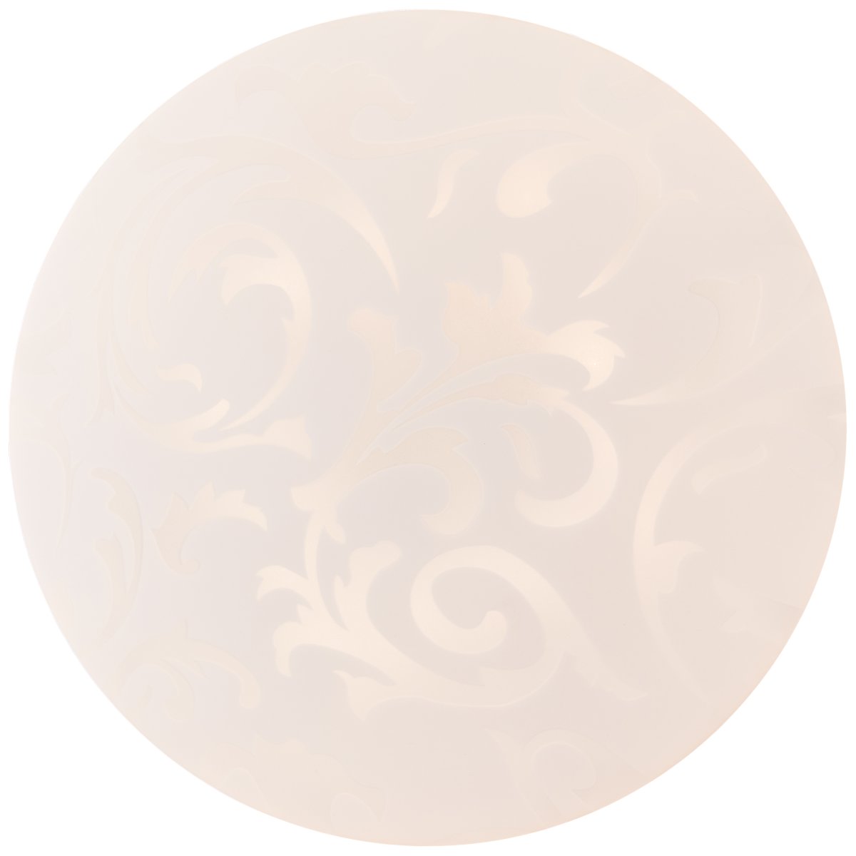 Clarica Ø26 Blanc plafonnier De Brilliant - La source lumineuse LED intégrée produit une lumière blanc chaud (3000 K) et une luminosité de 1400 lumens, idéale pour créer un environnement agréable et lumineux, comme un couloir ou une cuisine.