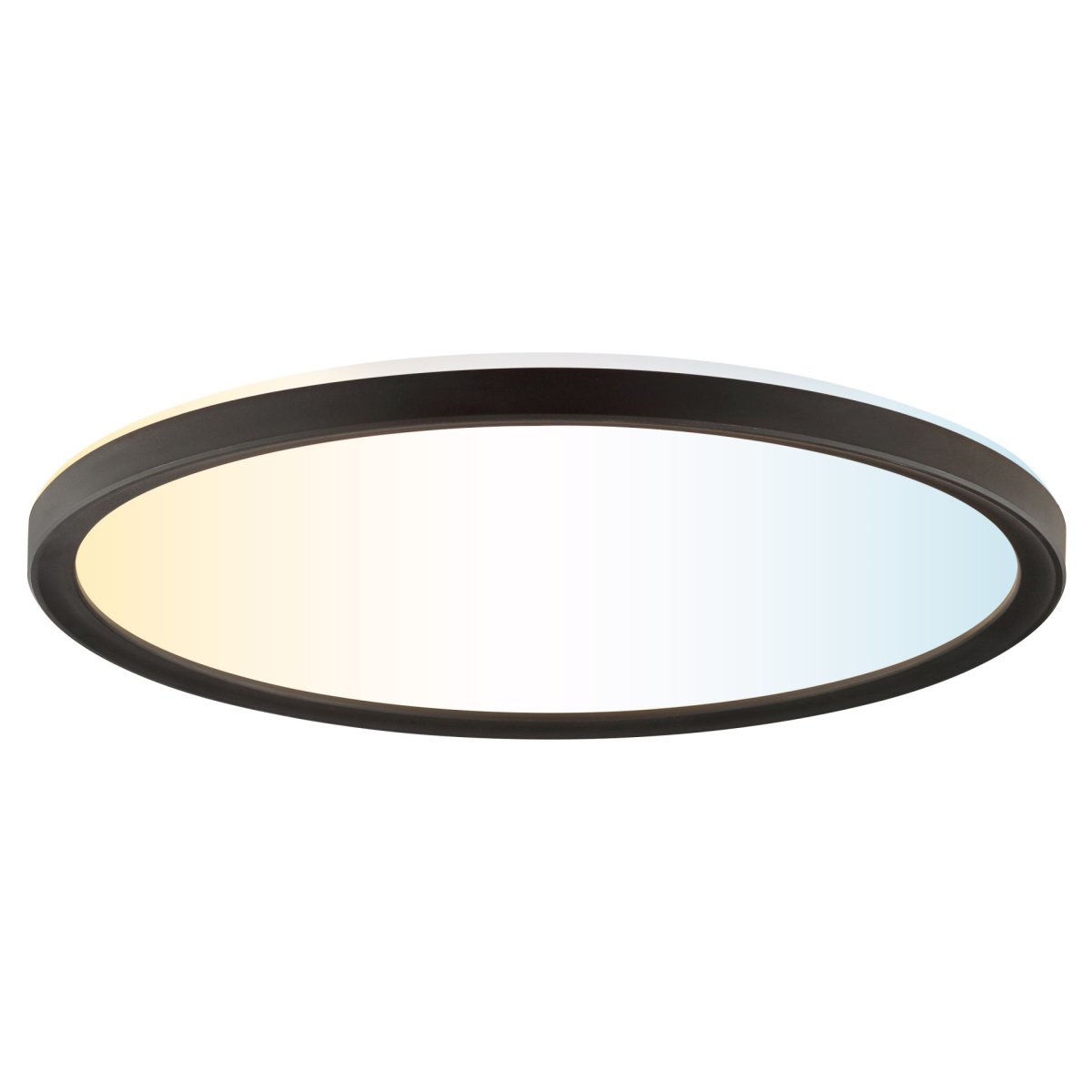 Avola Ø42 Noir plafonnier De Brilliant - Sa t&eacute;l&eacute;commande permet de r&eacute;gler l'intensit&eacute; lumineuse et la temp&eacute;rature de couleur, du blanc chaud au blanc froid, pour une ambiance lumineuse parfaitement adapt&eacute;e &agrave; chaque occasion et &agrave; chaque besoin.