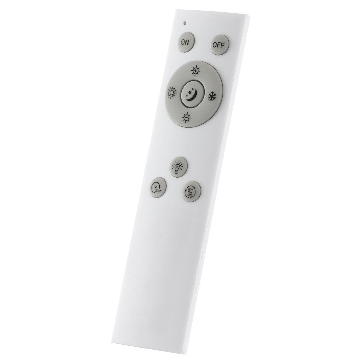 Avola Ø30 Noir plafonnier De Brilliant - Sa t&eacute;l&eacute;commande permet de r&eacute;gler l'intensit&eacute; lumineuse et la temp&eacute;rature de couleur, du blanc chaud au blanc froid, pour une ambiance lumineuse parfaitement adapt&eacute;e &agrave; chaque occasion et &agrave; chaque besoin.