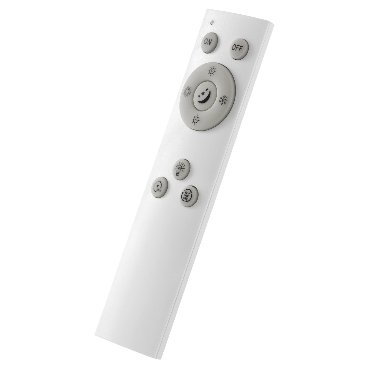 Avola 56cm Blanc plafonnier De Brilliant - Avola est un plafonnier moderne entièrement en plastique, doté d'un cadre blanc qui entoure élégamment un panneau LED intégré.