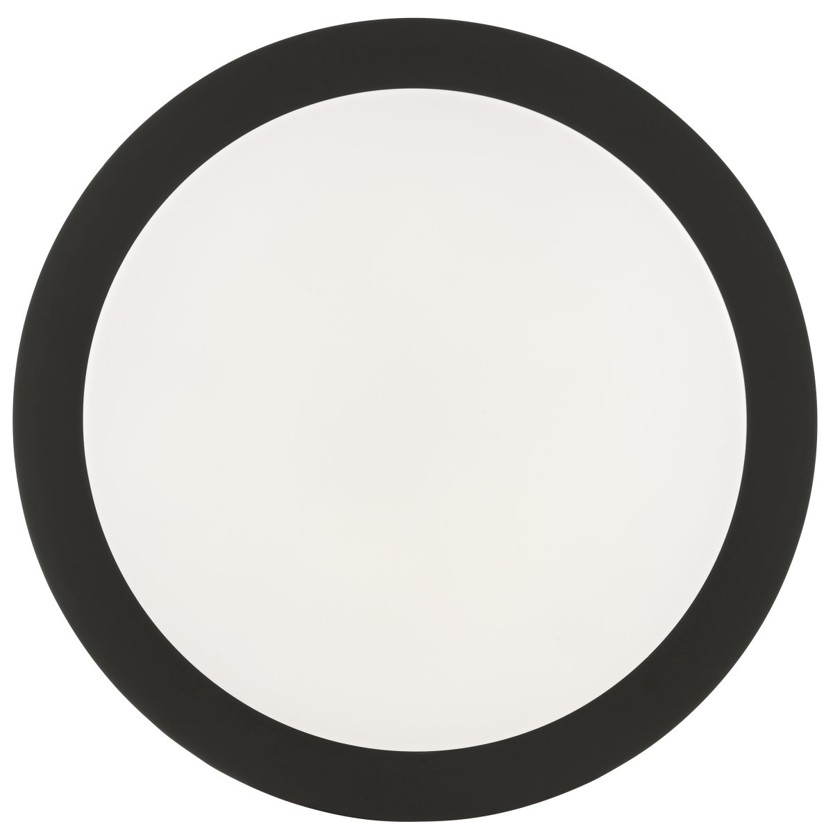 Vittoria Ø33 Noir plafonnier De Brilliant - Grâce à la technologie LED intégrée, le luminaire délivre une luminosité puissante et uniforme de 1 300 lumens à une température de couleur de 4 000 K, créant une lumière blanche neutre, idéale pour les environnements où un bon éclairage est essentiel.