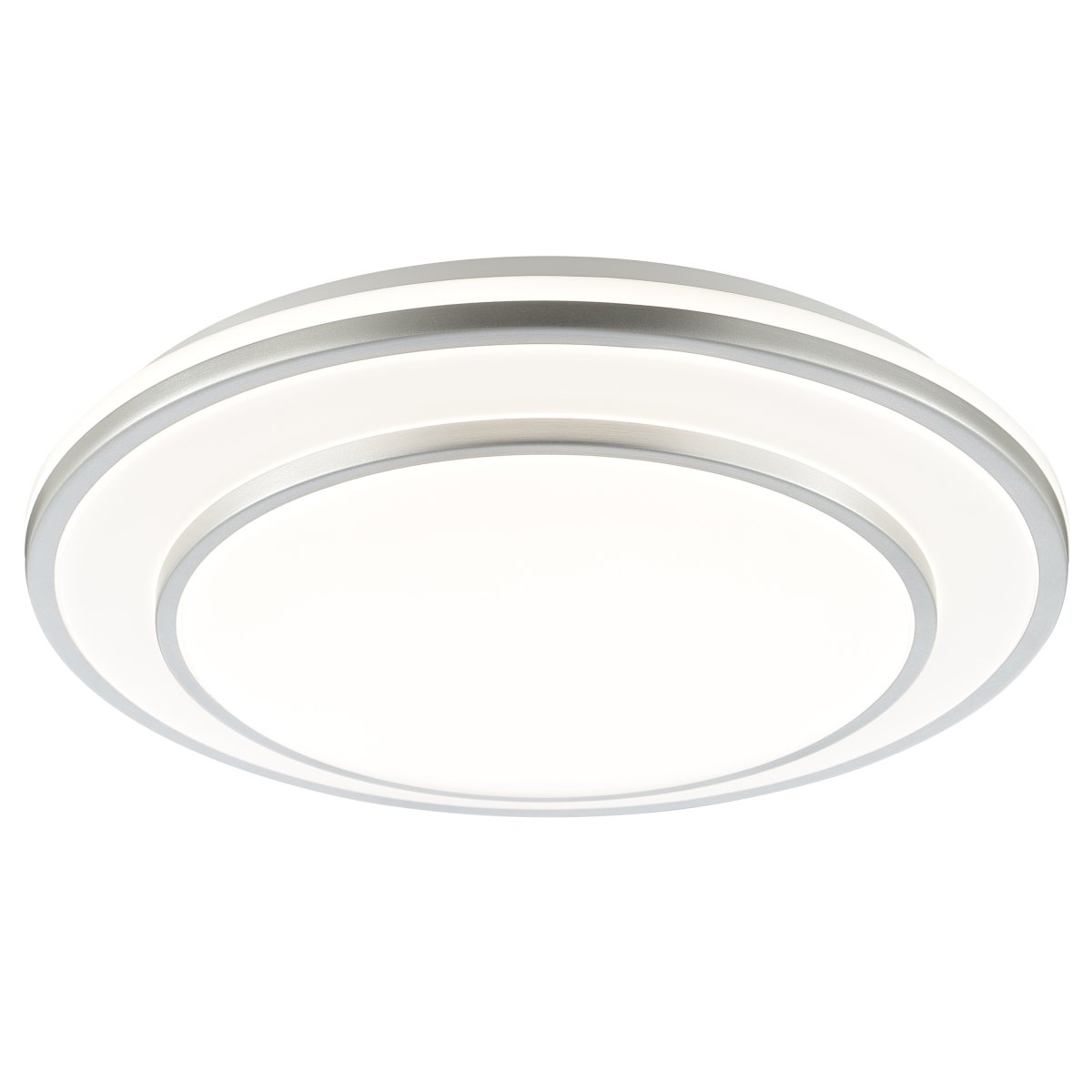 Luciano Ø40 Argent plafonnier De Brilliant - Luciano est un excellent choix pour tous ceux qui souhaitent allier fonctionnalité, qualité et design intemporel dans un seul luminaire.