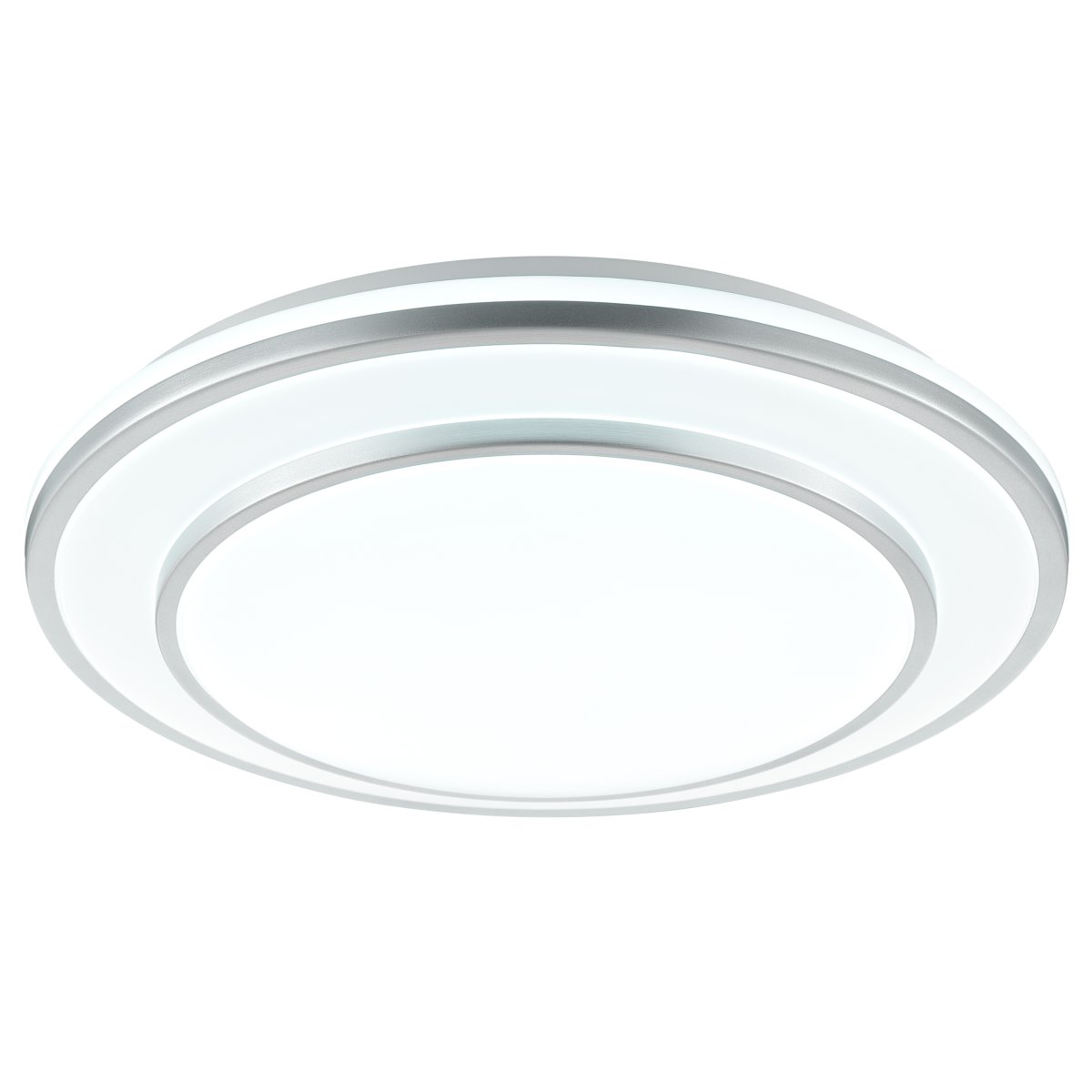 Luciano Ø40 Argent plafonnier De Brilliant - Luciano est un excellent choix pour tous ceux qui souhaitent allier fonctionnalité, qualité et design intemporel dans un seul luminaire.