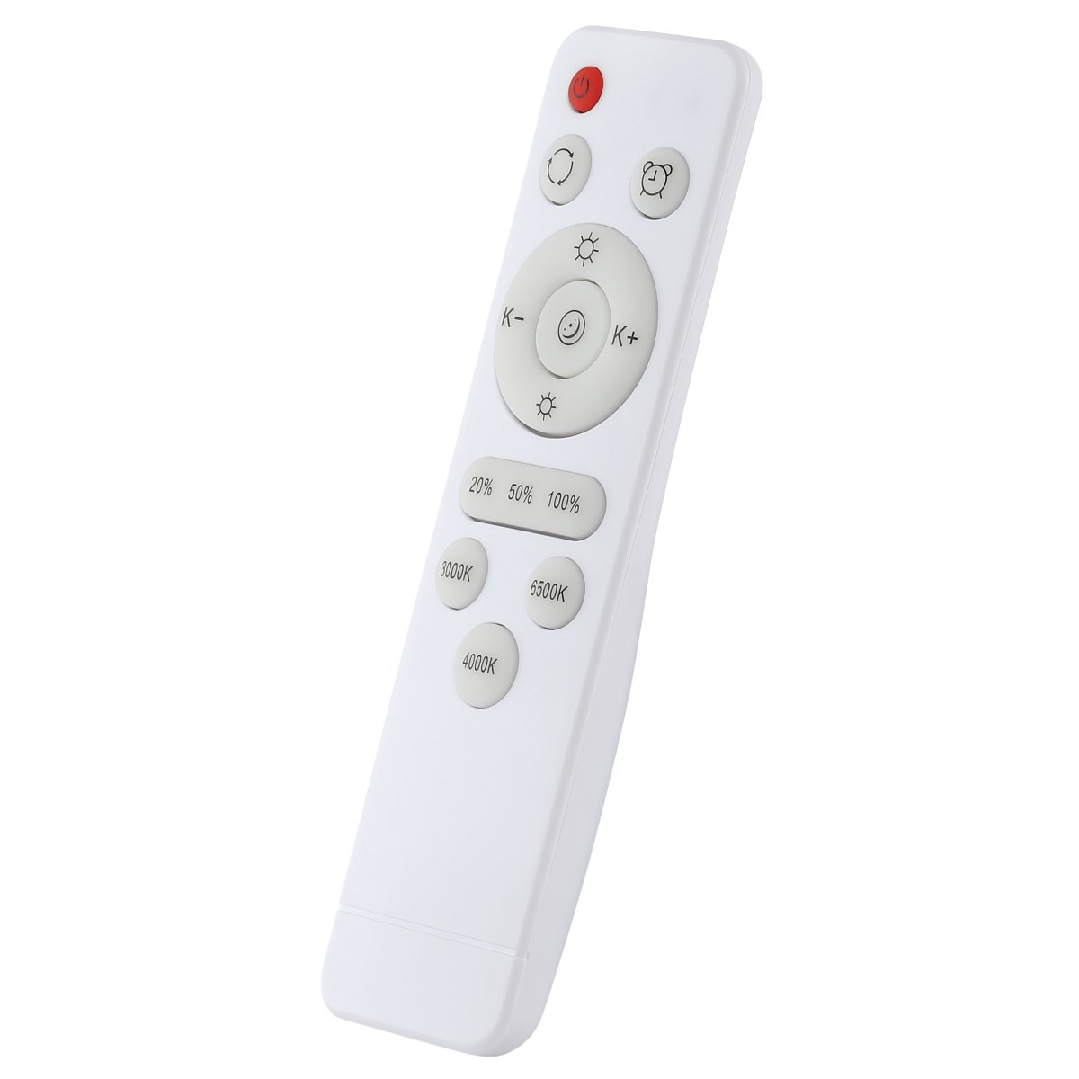 Faruz Ø40 Blanc plafonnier De Brilliant - Grâce à la télécommande incluse, vous pouvez facilement tamiser la luminosité et ajuster la température de couleur, d'une lumière chaude et agréable à un blanc froid et vivifiant.