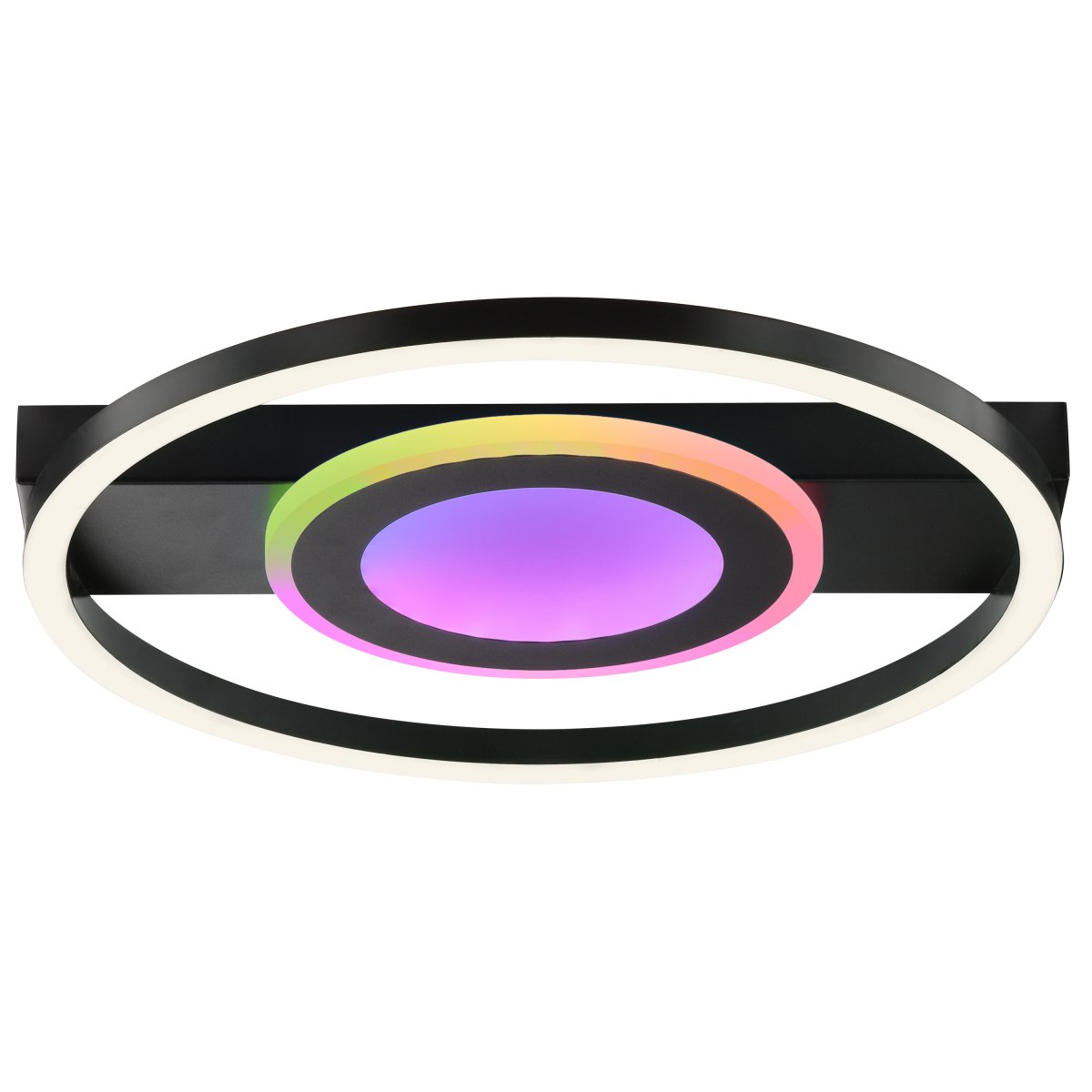 Maureen Ø37 Noir lampe pour enfant De Brilliant - &Eacute;quip&eacute; de LED int&eacute;gr&eacute;es, il diffuse une lumi&egrave;re vive dont l'intensit&eacute; peut &ecirc;tre r&eacute;gl&eacute;e gr&acirc;ce &agrave; la t&eacute;l&eacute;commande fournie.