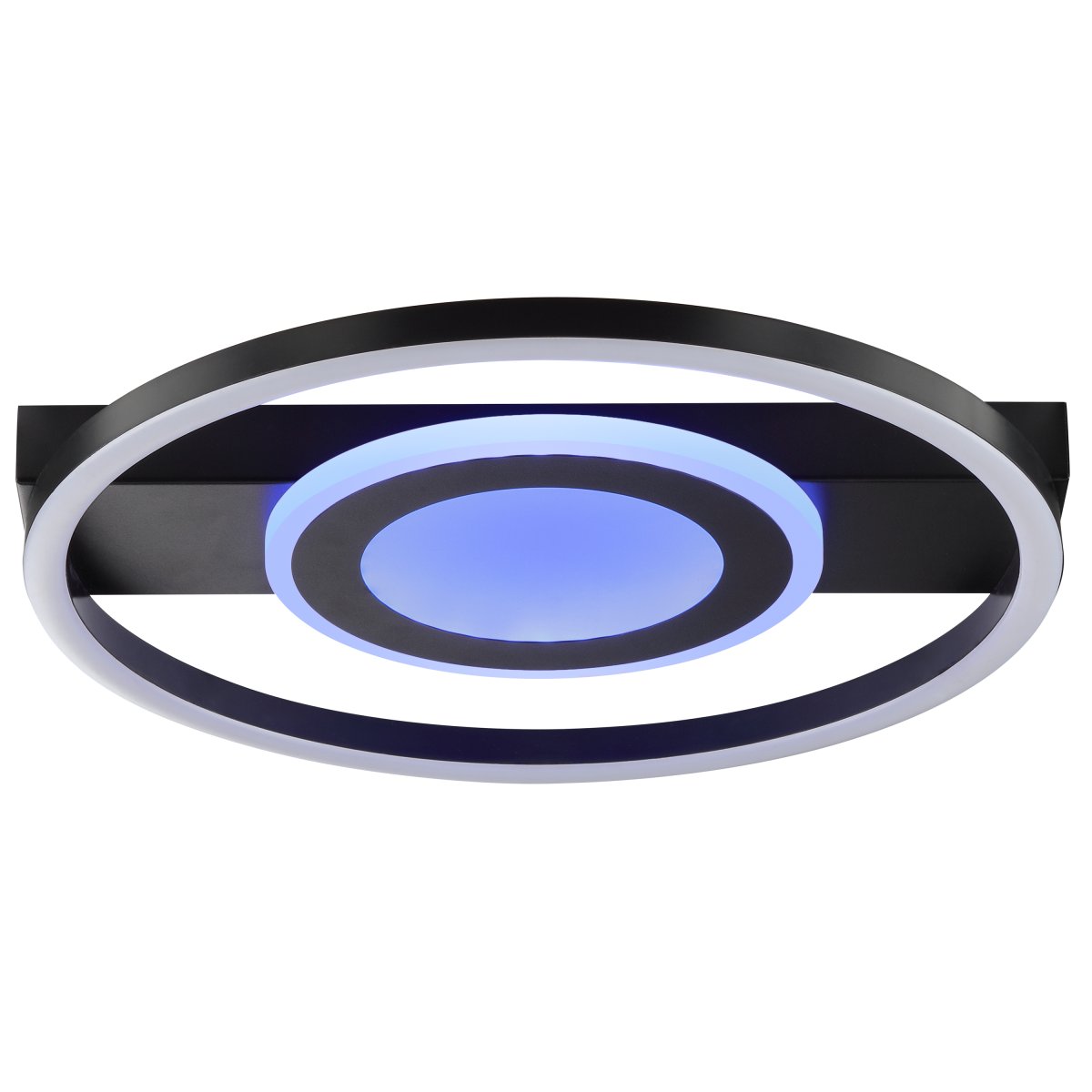 Maureen Ø37 Noir lampe pour enfant De Brilliant - &Eacute;quip&eacute; de LED int&eacute;gr&eacute;es, il diffuse une lumi&egrave;re vive dont l'intensit&eacute; peut &ecirc;tre r&eacute;gl&eacute;e gr&acirc;ce &agrave; la t&eacute;l&eacute;commande fournie.