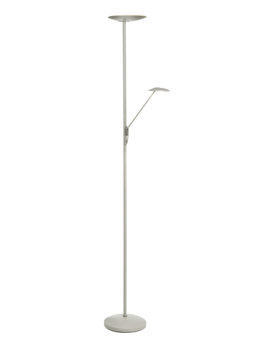  Barone Sable lampadaire De Texa Design - Le lampadaire est fourni avec un câble en PVC noir de 1,8 m de long, une prise et intègre un éclairage LED.