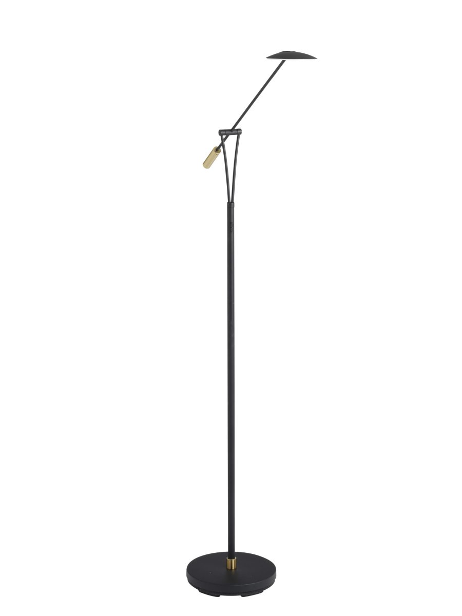  Recco Noir lampadaire De Texa Design - 