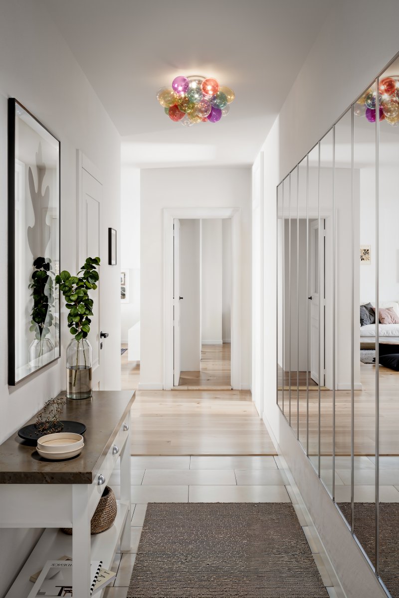 Gross Ø30 Multicolore plafonnier De By Rydéns - La famille Gross accueille un nouveau membre avec ce plafonnier en verre multicolore.