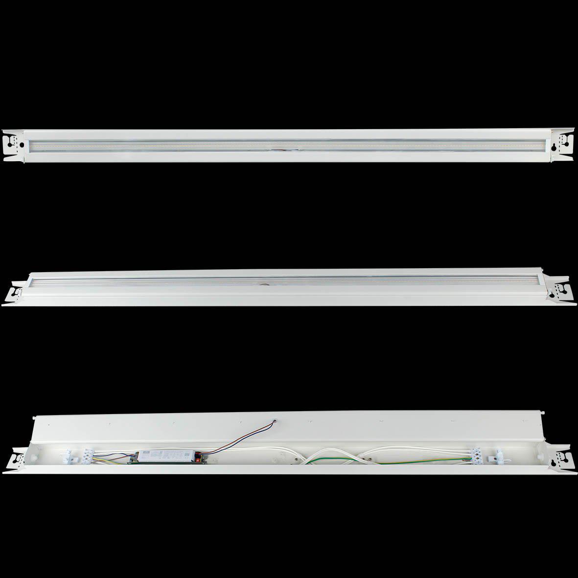 Henry Basic 4000K 165cm Blanc De Designlight - Le luminaire est ouvrable et dispose d'un bornier &agrave; connexion rapide avec borne &agrave; vis 5 p&ocirc;les pour c&acirc;ble de 2,5 mm&sup2;.