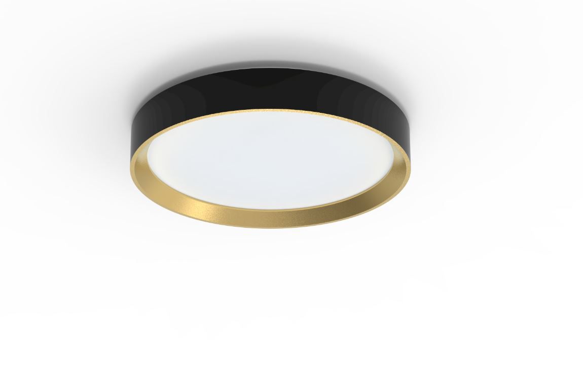 Hanno Ø38 Noir plafonnier De Philips - Le plafonnier LED Philips Hanno SceneSwitch vous offre trois niveaux de luminosité parfaits pour chaque occasion.