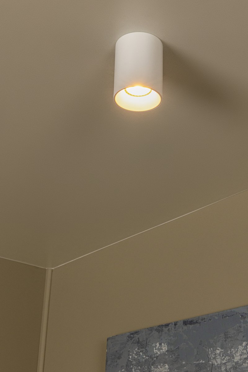 Gerti Blanc spot De Lucide - Gerti est un choix intemporel qui allie un design sobre &agrave; un &eacute;clairage performant.