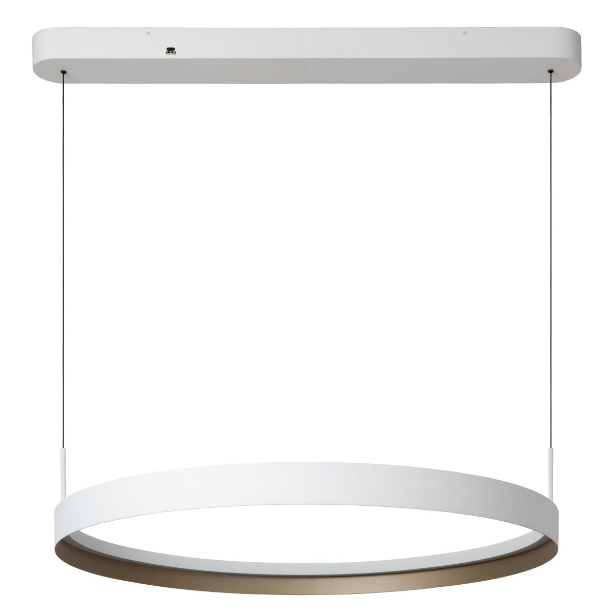 Radiant Ø80 Blanc suspension De Lucide - La temp&eacute;rature de couleur, r&eacute;glable du blanc chaud au blanc froid gr&acirc;ce &agrave; un commutateur DIP lors de l'installation, permet d'adapter parfaitement l'&eacute;clairage &agrave; la pi&egrave;ce et &agrave; vos besoins.