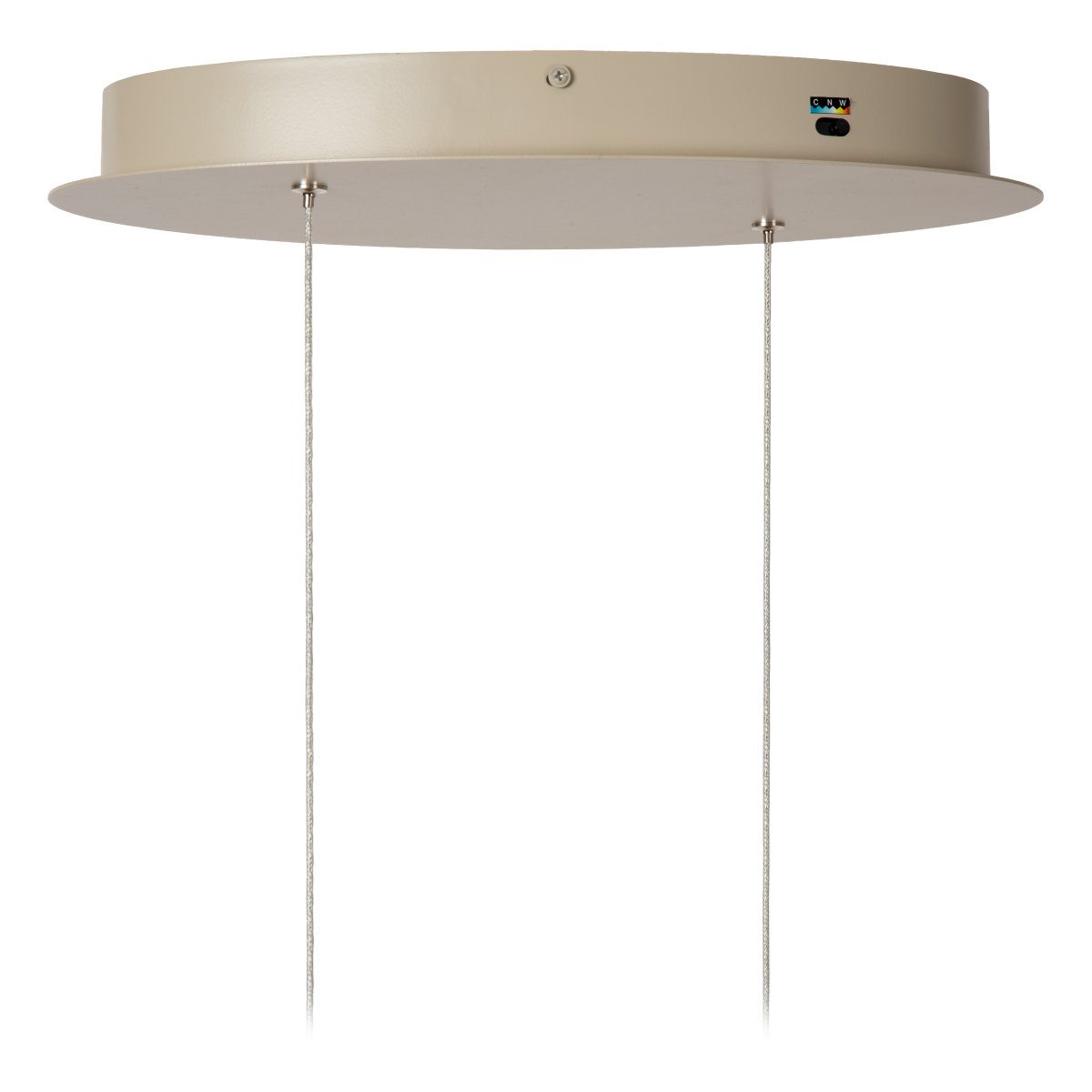 Menuet 140cm Beige suspension De Lucide - L'&eacute;l&eacute;gante suspension Menut, en m&eacute;tal beige, s&eacute;duit par sa forme douce et organique, conf&eacute;rant aux pi&egrave;ces une ambiance moderne et a&eacute;r&eacute;e.
