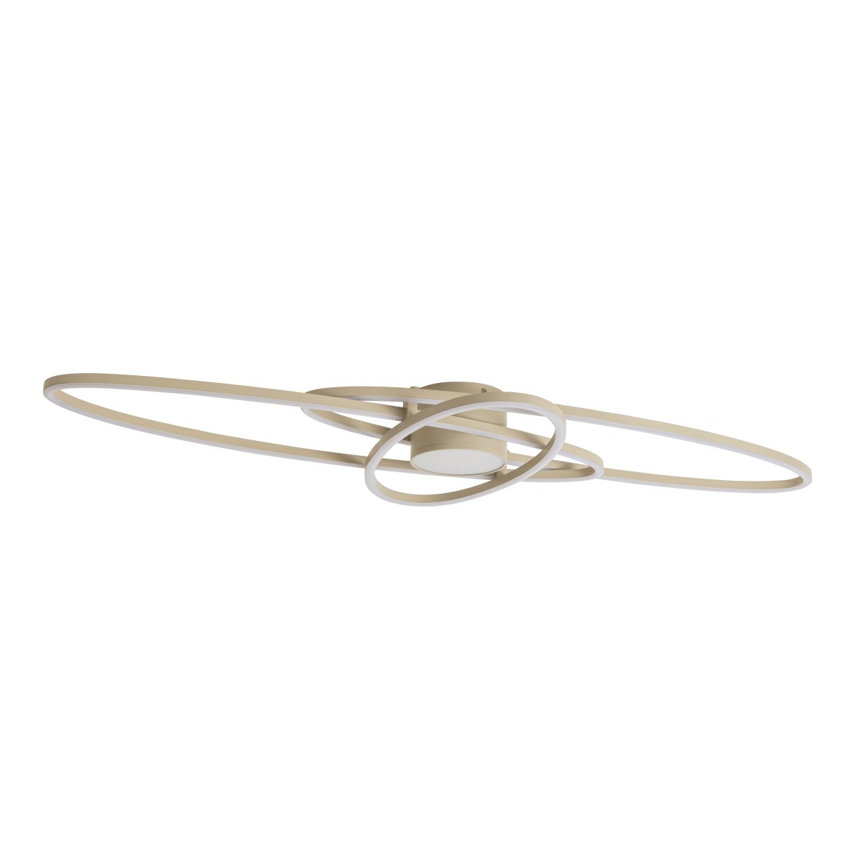 Galactica 100cm Beige plafonnier De Lucide - La t&eacute;l&eacute;commande incluse permet de r&eacute;gler la luminosit&eacute; et la temp&eacute;rature de couleur, du blanc chaud au blanc froid, pour cr&eacute;er l'ambiance souhait&eacute;e.