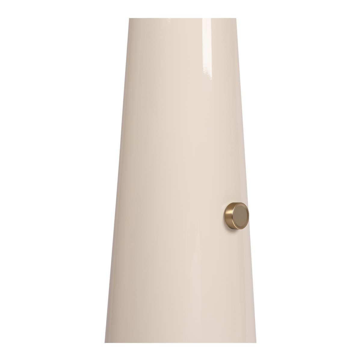 Barone Blanc crémeux lampadaire De Lucide - Un c&acirc;ble textile noir de 1,8 m et une prise secteur sont inclus.
