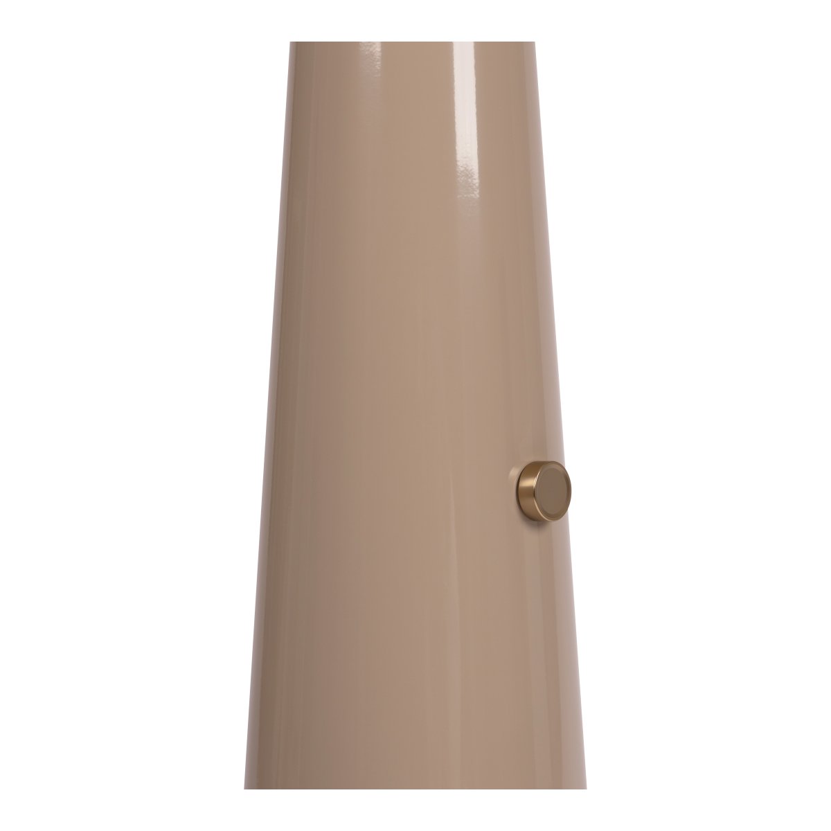 Barone Taupe lampadaire De Lucide - Son abat-jour original est inclinable, permettant un r&eacute;glage personnalis&eacute; de l'&eacute;clairage et une direction pr&eacute;cise de la lumi&egrave;re.