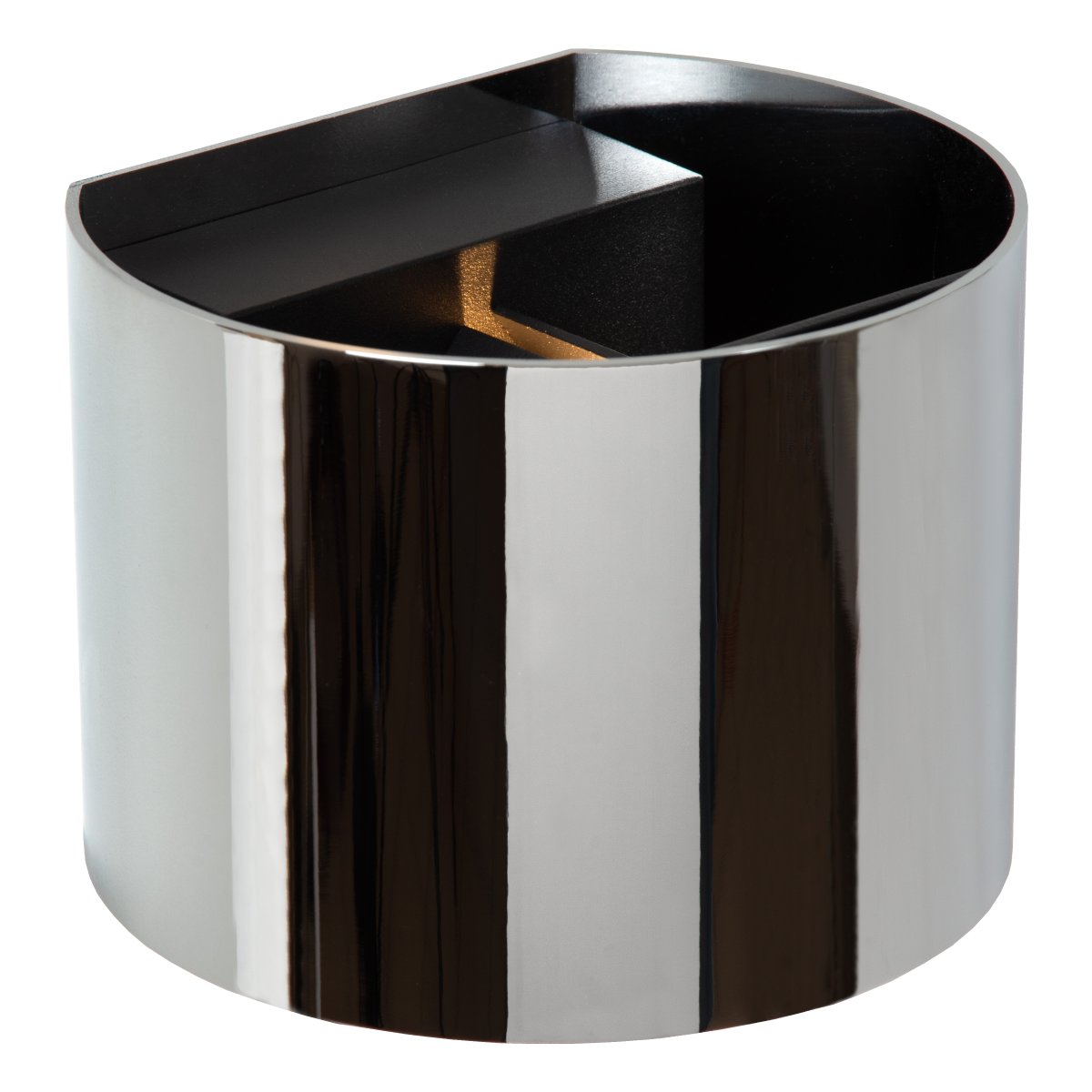 Armin Chrome lampe de salle de bain De Lucide - Pour s'adapter &agrave; tous les besoins, la temp&eacute;rature de couleur est r&eacute;glable du blanc chaud au blanc froid gr&acirc;ce &agrave; un commutateur DIP lors de l'installation.