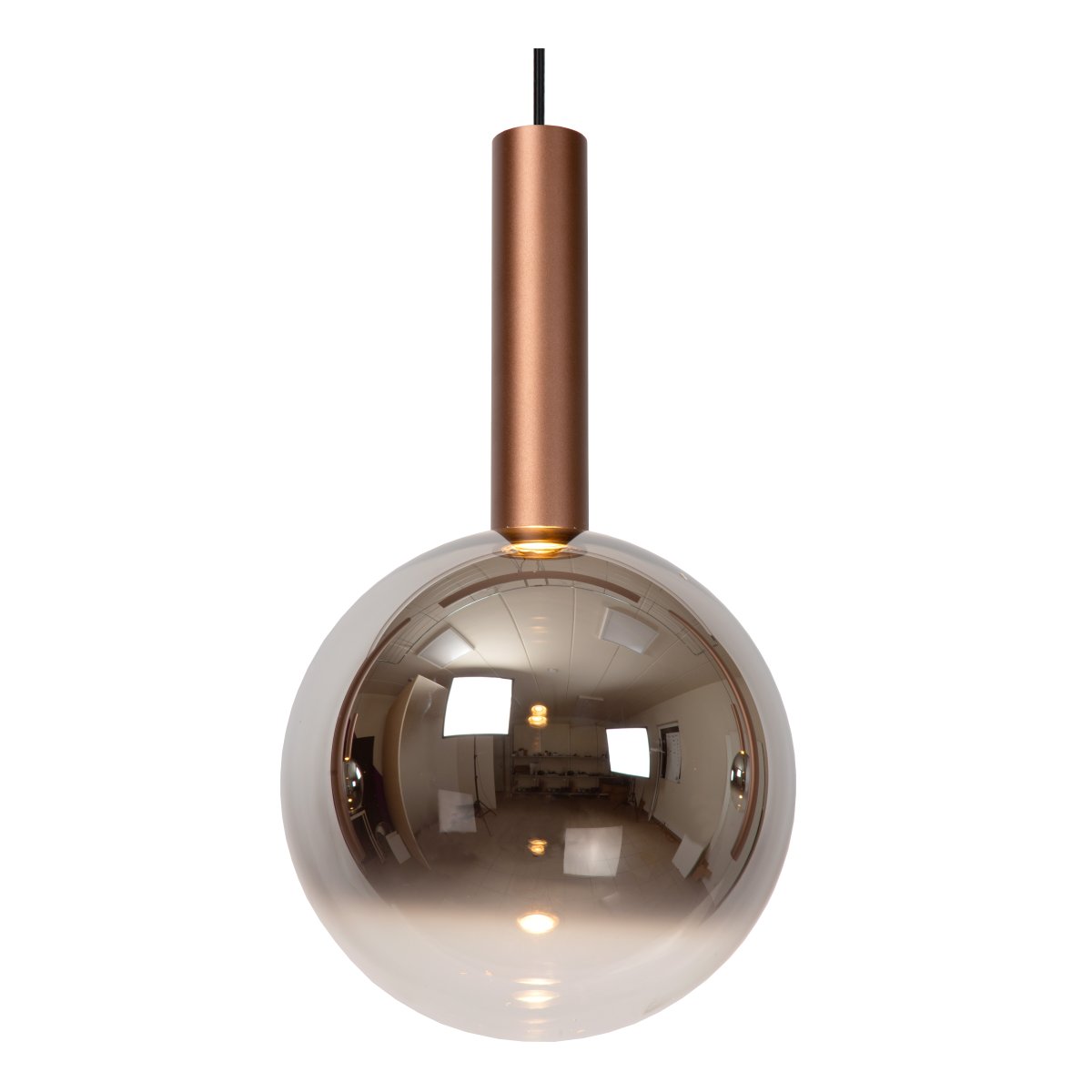 Jasmine 138cm Cuivre suspension De Lucide - Elle s'int&egrave;gre parfaitement au-dessus d'une table &agrave; manger ou d'un plan de travail de cuisine, cr&eacute;ant une ambiance luxueuse et chaleureuse.