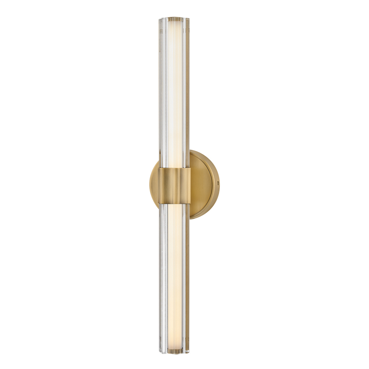 Georgette 60cm Laiton lampe de salle de bain De Elstead Lighting - Certifiée IP44, Georgette est parfaitement adaptée à une utilisation en salle de bain.