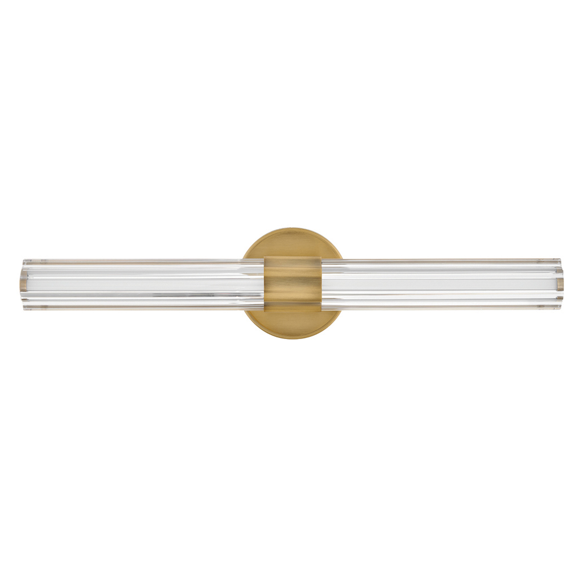 Georgette 60cm Laiton lampe de salle de bain De Elstead Lighting - Certifiée IP44, Georgette est parfaitement adaptée à une utilisation en salle de bain.