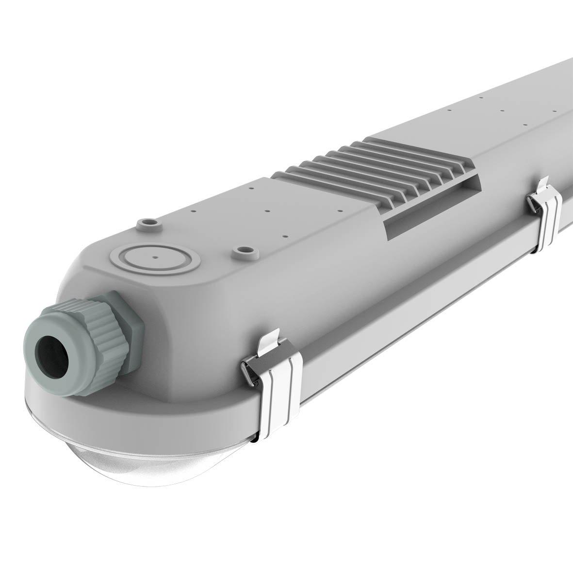 Sixtyfivey 4000K 120cm Gris De Designlight - Ce luminaire offre flexibilit&eacute; et simplicit&eacute; d'utilisation gr&acirc;ce &agrave; des fonctionnalit&eacute;s telles que&nbsp;: puissance r&eacute;glable par commutateur DIP pour une adaptation personnalis&eacute;e&nbsp;; connexion traversante pour un c&acirc;blage ais&eacute;&nbsp;; support de c&acirc;ble inclus&nbsp;; construction robuste pour un fonctionnement continu&nbsp;; flux lumineux&nbsp;: 23&nbsp;W&nbsp;: 3&nbsp;224&nbsp;lm&nbsp;; 29&nbsp;W&nbsp;: 3&nbsp;950&nbsp;lm&nbsp;; 34&nbsp;W&nbsp;: 4&nbsp;726&nbsp;lm&nbsp;; 40&nbsp;W&nbsp;: 5&nbsp;800&nbsp;lm&nbsp;; IK08.