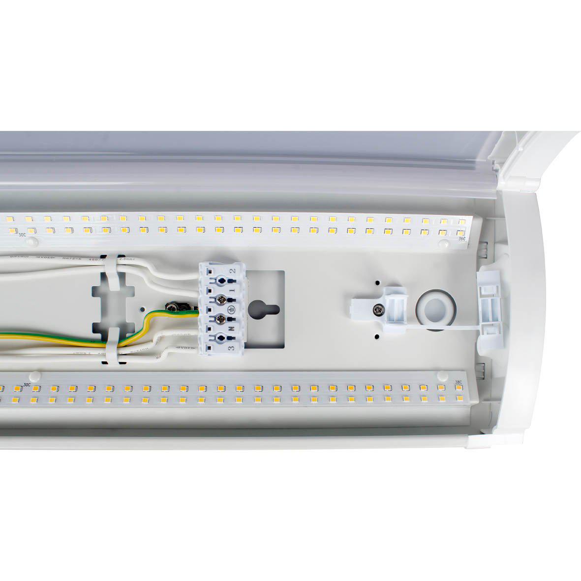 Liny Grab 3000/4000K 150cm Blanc De Designlight - &nbsp;Le Liny Grab appartient &agrave; la gamme Grab'n Go de Designlight, synonyme de simplicit&eacute;, de fiabilit&eacute; et de rapidit&eacute; d'installation.