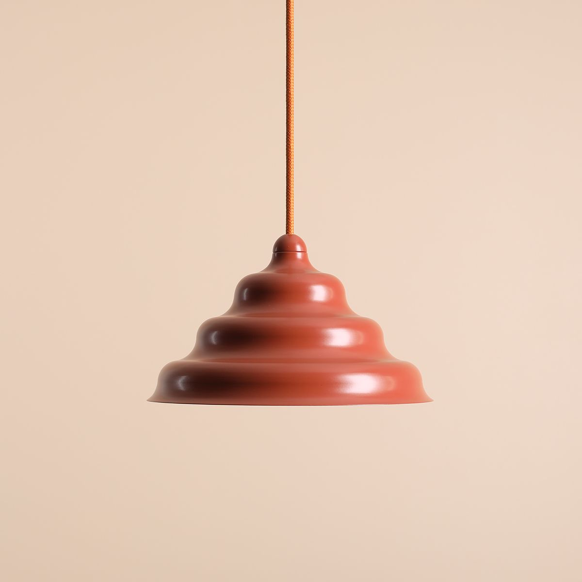 Wave Ø23 Orange suspension De Artera - Wave est une suspension moderne au design rétro, ce qui en fait une lumière polyvalente qui s'intègre dans n'importe quelle maison.