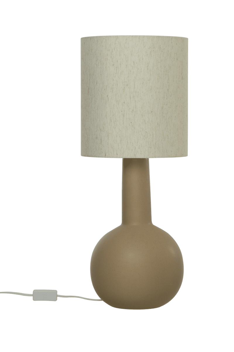Eleana 74cm Brun lampe de table De Aneta Lighting - La lampe de table Eleana est une lampe élégante et intemporelle qui s'intègre parfaitement dans votre intérieur.