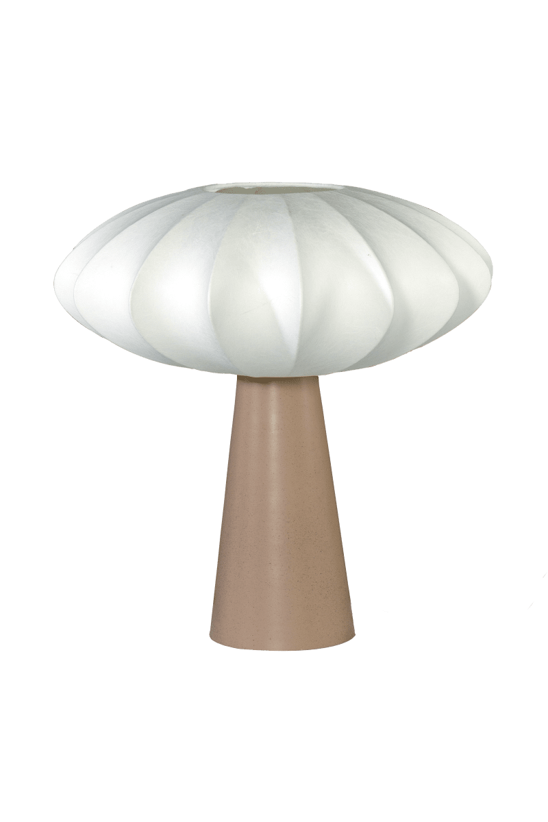 Madison 35cm Beige lampe de table De Aneta Lighting - Cette lampe de table d&eacute;corative trouvera parfaitement sa place dans un salon, une chambre ou sur un buffet, par exemple.