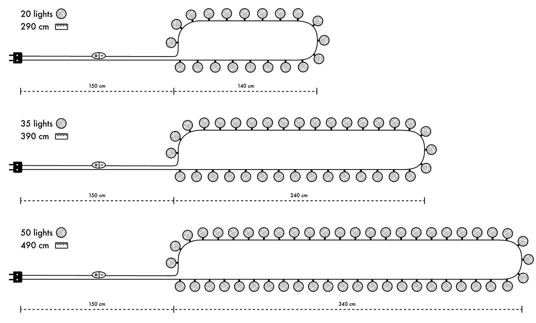 Irislights Sand Beige 20-lights Sable De Irislights - Les sph&egrave;res, fabriqu&eacute;es artisanalement &agrave; partir de fil fin teint &agrave; la main et de colle &eacute;cologique, sont uniques.
