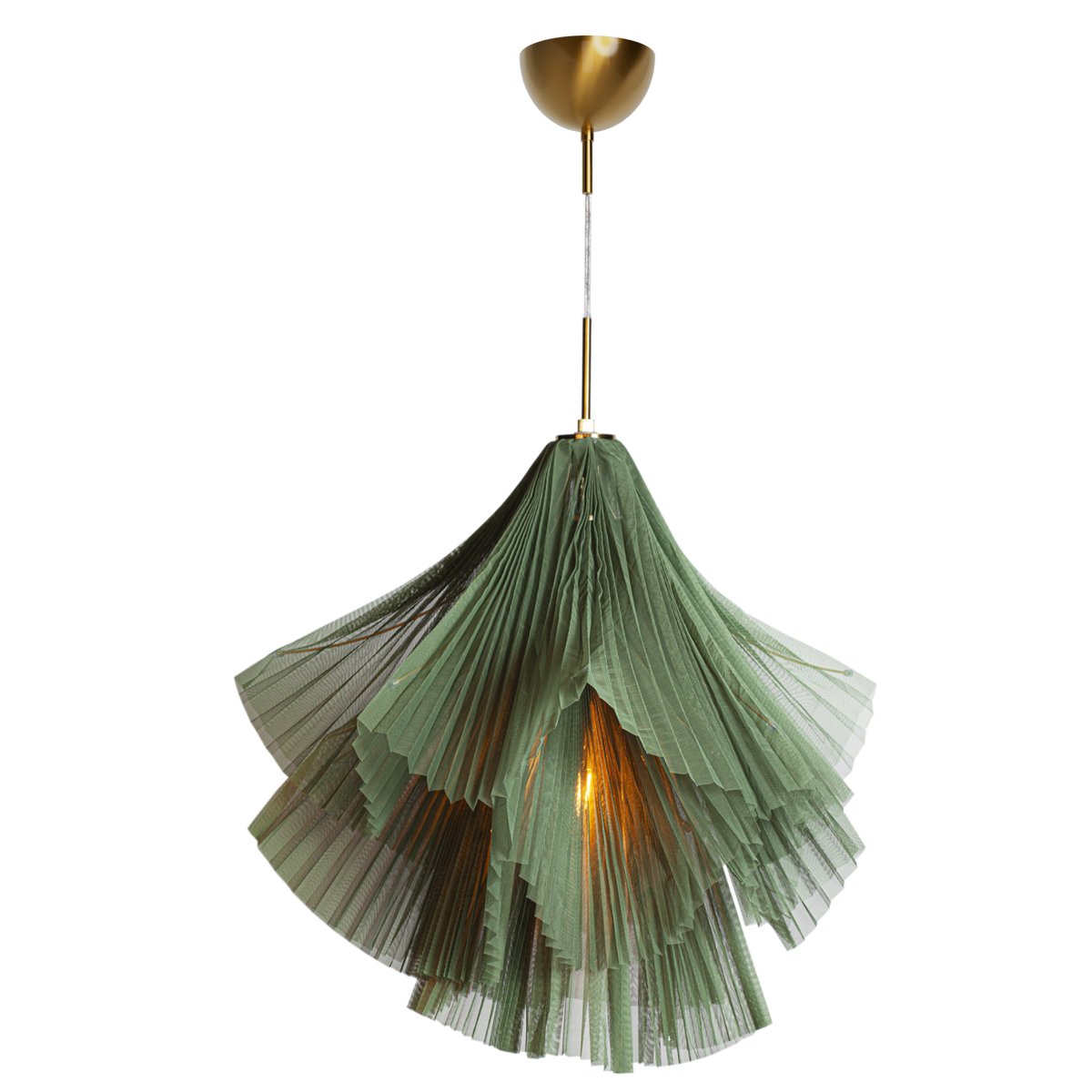 Juliette Ø75 Vert suspension De By Rydéns - Gr&acirc;ce &agrave; sa forme unique et &agrave; ses d&eacute;tails &eacute;l&eacute;gants, Juliette est un excellent choix pour tous ceux qui recherchent un plafonnier &agrave; la fois &eacute;l&eacute;gant et cr&eacute;ant l'ambiance id&eacute;ale.