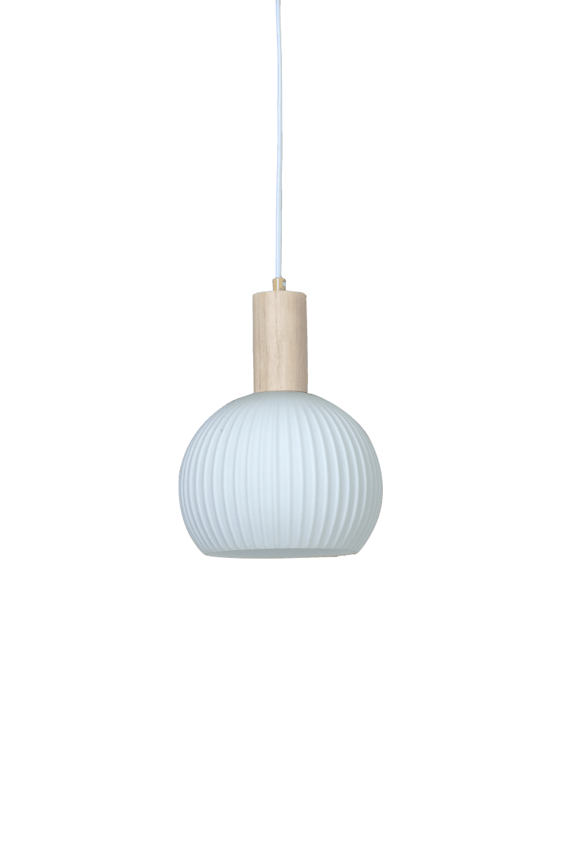 Lapponia Ø15 Blanc lampe de fenêtre De Aneta Lighting - La lampe de fenêtre Lapponia, en verre blanc et bois huilé blanc, apporte une atmosphère naturelle et chaleureuse à votre intérieur.