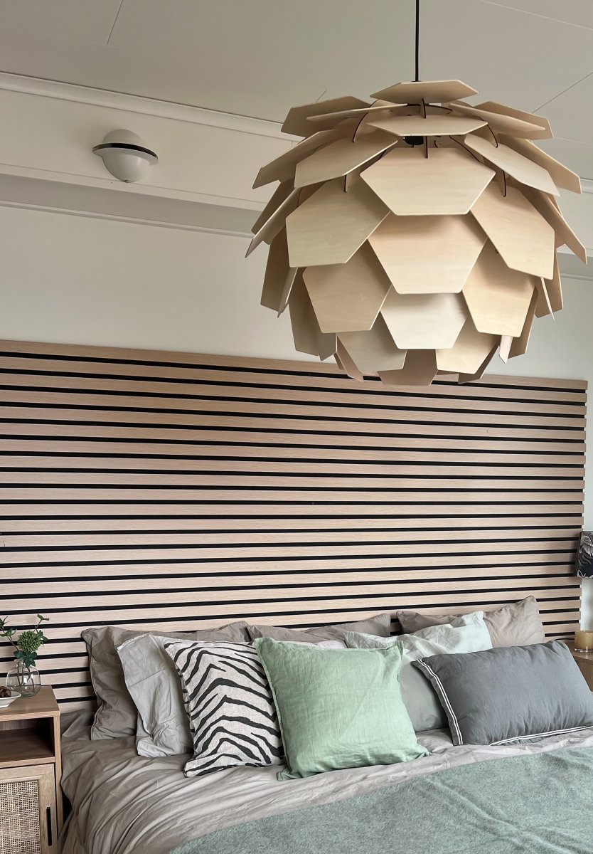 Carpatica Ø60 Nature suspension De Aneta Lighting - La lampe est réglable en hauteur, avec une hauteur totale minimale de 60 cm et une hauteur maximale de 280 cm.