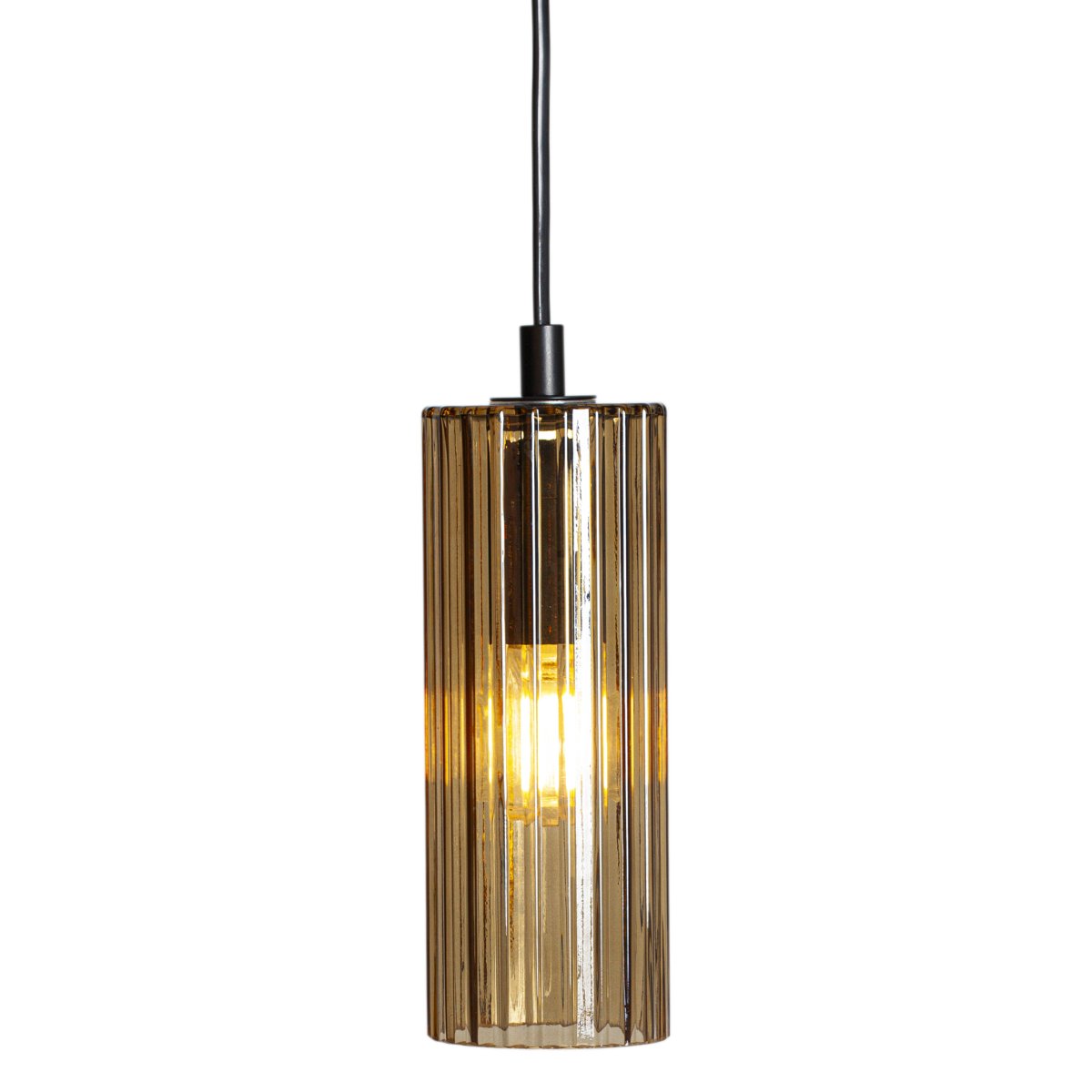 Kiera Ø7 Ambre lampe de fenêtre De Cottex - Kiera est une &eacute;l&eacute;gante lampe de fen&ecirc;tre en verre ambr&eacute; c&ocirc;tel&eacute; qui diffuse une lumi&egrave;re douce et chaleureuse.