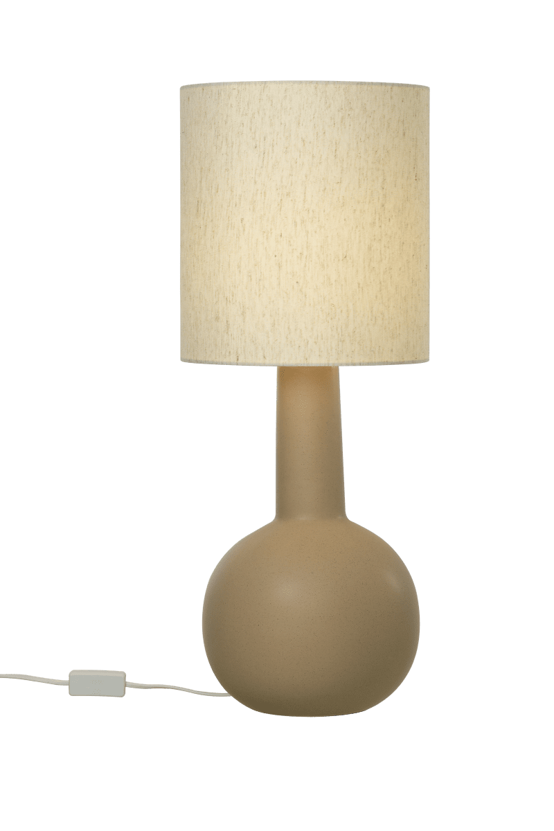 Eleana 74cm Brun lampe de table De Aneta Lighting - La lampe de table Eleana est une lampe élégante et intemporelle qui s'intègre parfaitement dans votre intérieur.