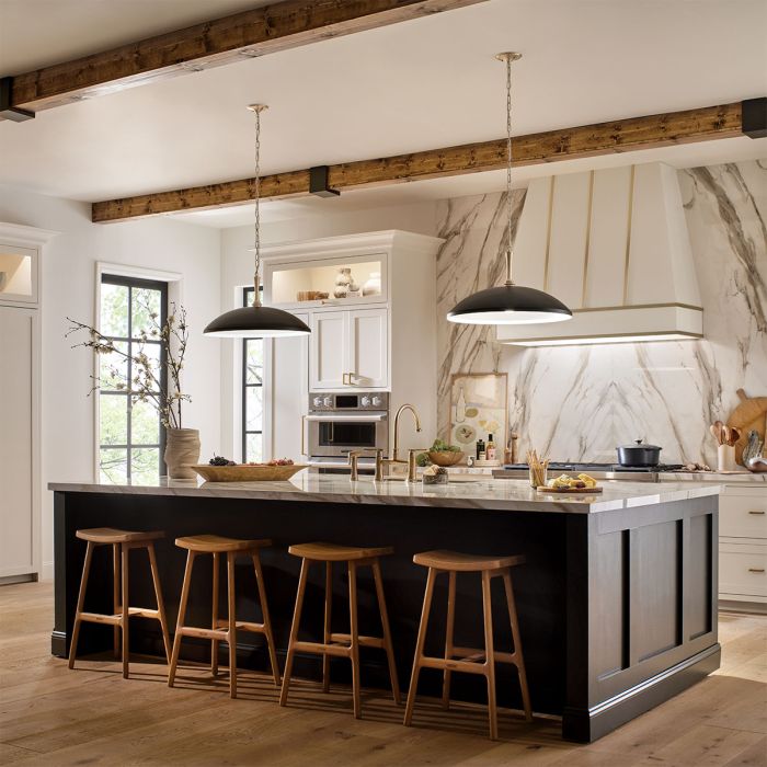 Delarosa Ø50 Noir/bronze suspension De Elstead Lighting - La suspension Delarosa est un luminaire &eacute;l&eacute;gant et imposant qui apporte une touche sp&eacute;ciale &agrave; n'importe quelle pi&egrave;ce.