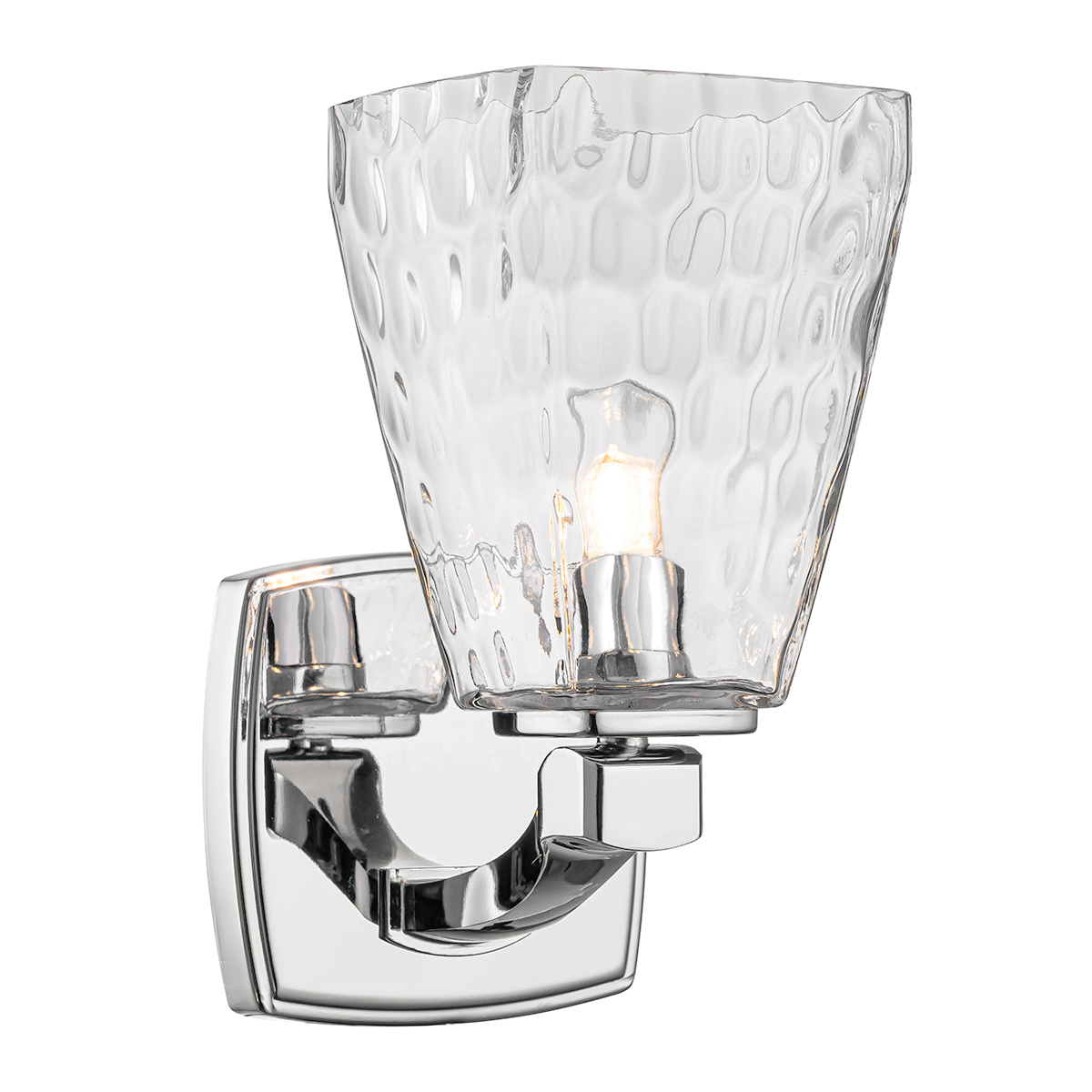 Marant 24cm Chrome lampe de salle de bain De Elstead Lighting - L'&eacute;l&eacute;gante applique murale Marant s&eacute;duit par son design raffin&eacute; et exclusif, et est id&eacute;ale pour la salle de bain.