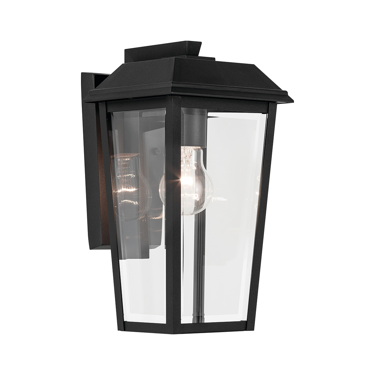 Mathus Noir lampe d’extérieur De Elstead Lighting - Certifi&eacute;e IP44, Mathus est adapt&eacute;e &agrave; une utilisation ext&eacute;rieure et id&eacute;ale pour les entr&eacute;es, les terrasses ou les fa&ccedil;ades de maison.