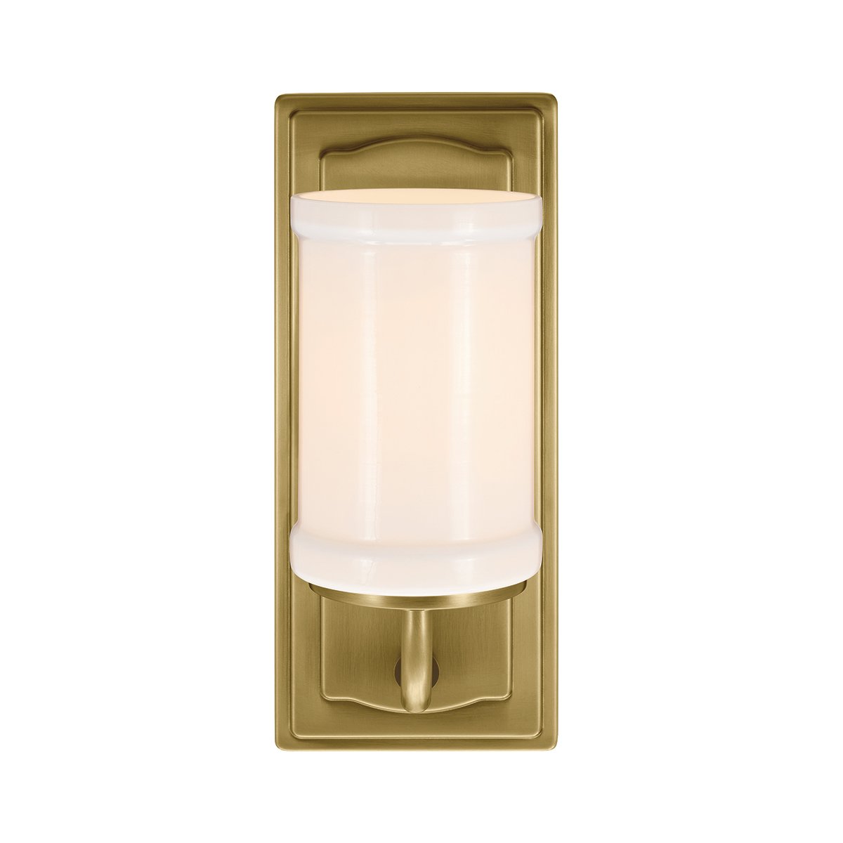 Vetivene 30cm Laiton lampe de salle de bain De Elstead Lighting - Vetivene peut &ecirc;tre install&eacute;e avec le verre orient&eacute; vers le haut ou vers le bas, offrant ainsi une grande flexibilit&eacute; et la rendant id&eacute;ale, par exemple, pour les miroirs de salle de bain.
