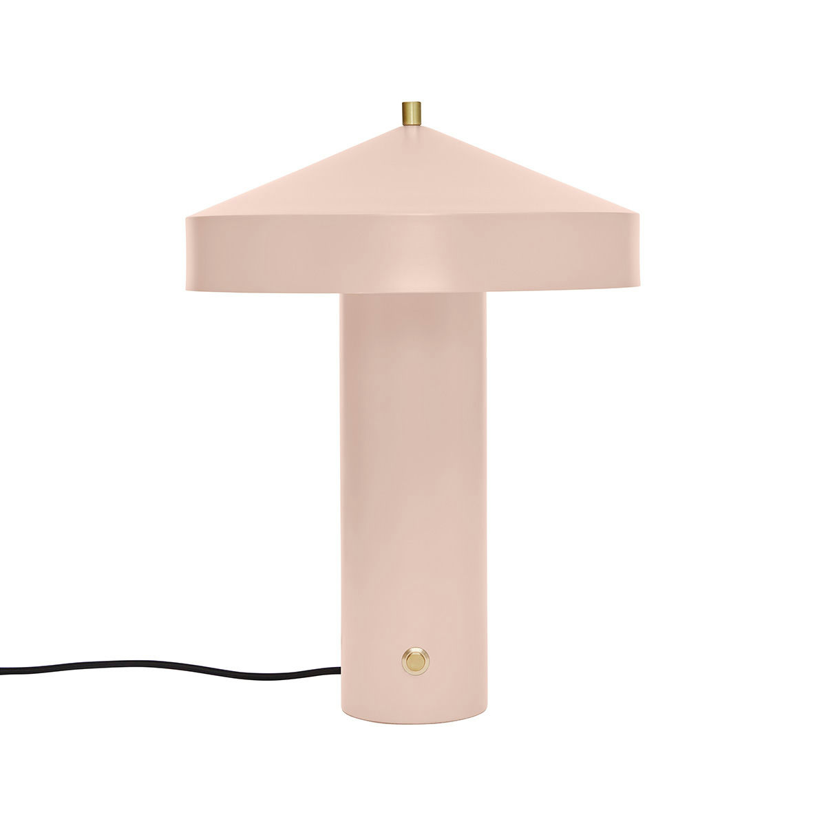 Hatto 40cm Rose lampe de table De OYOY - Elle fait partie de la célèbre série Hatto et est disponible en plusieurs coloris modernes.