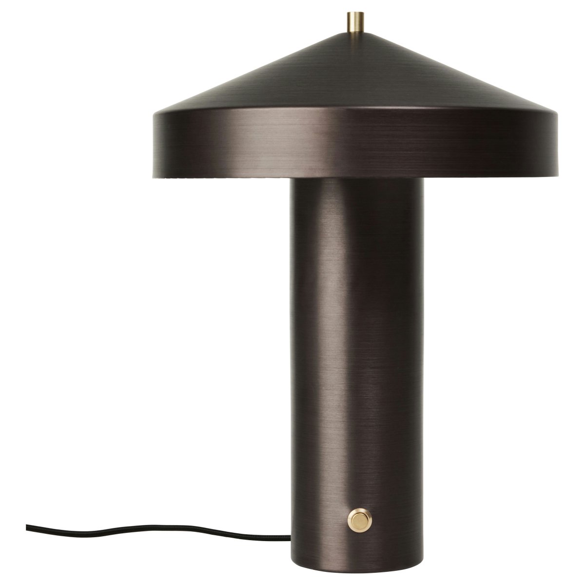 Hatto 40cm Bronze lampe de table De OYOY - La lampe de table Hatto en bronze est une véritable œuvre d'art qui apporte lumière et atmosphère unique à votre intérieur.
