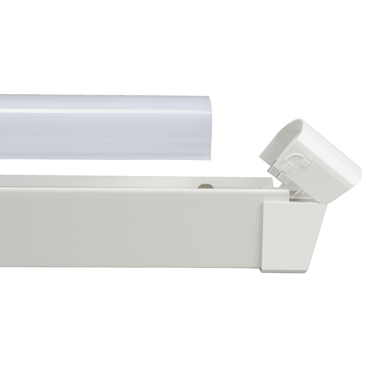 Liny Basic 4000K 130cm Blanc De Designlight - Le Liny Basic est un luminaire industriel robuste et &eacute;co&eacute;nerg&eacute;tique &agrave; LED, con&ccedil;u pour l'&eacute;clairage g&eacute;n&eacute;ral des environnements industriels et commerciaux n&eacute;cessitant une lumi&egrave;re blanche.