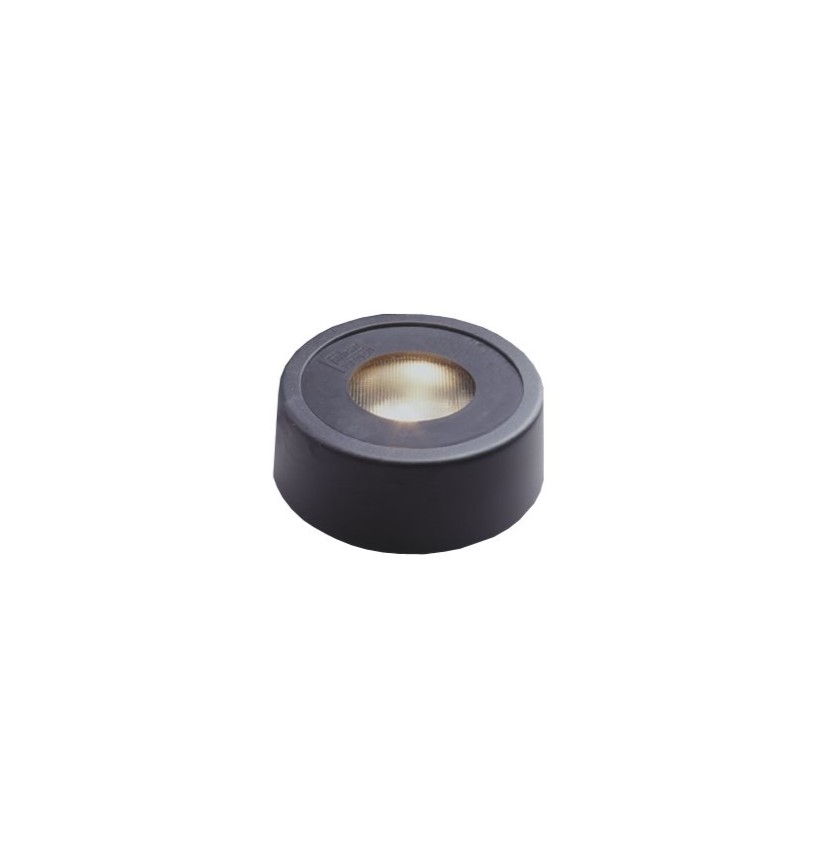Socle Lumineux Ø7 Noir lampe de table De Frilight - Le panneau lumineux est livr&eacute; complet avec un c&acirc;ble de 2,2 m de long, un interrupteur d'alimentation et une prise.