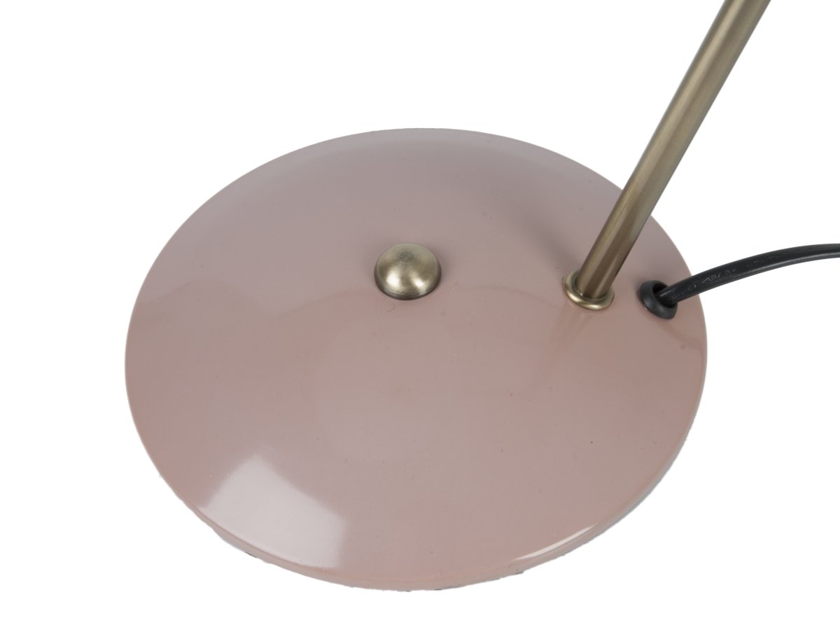 Hood 38cm Rose lampe de bureau De Leitmotiv - La lampe trouve parfaitement sa place sur un bureau ou une table de chevet et sert &agrave; la fois de source de lumi&egrave;re pratique et d'&eacute;l&eacute;ment d&eacute;coratif raffin&eacute;.